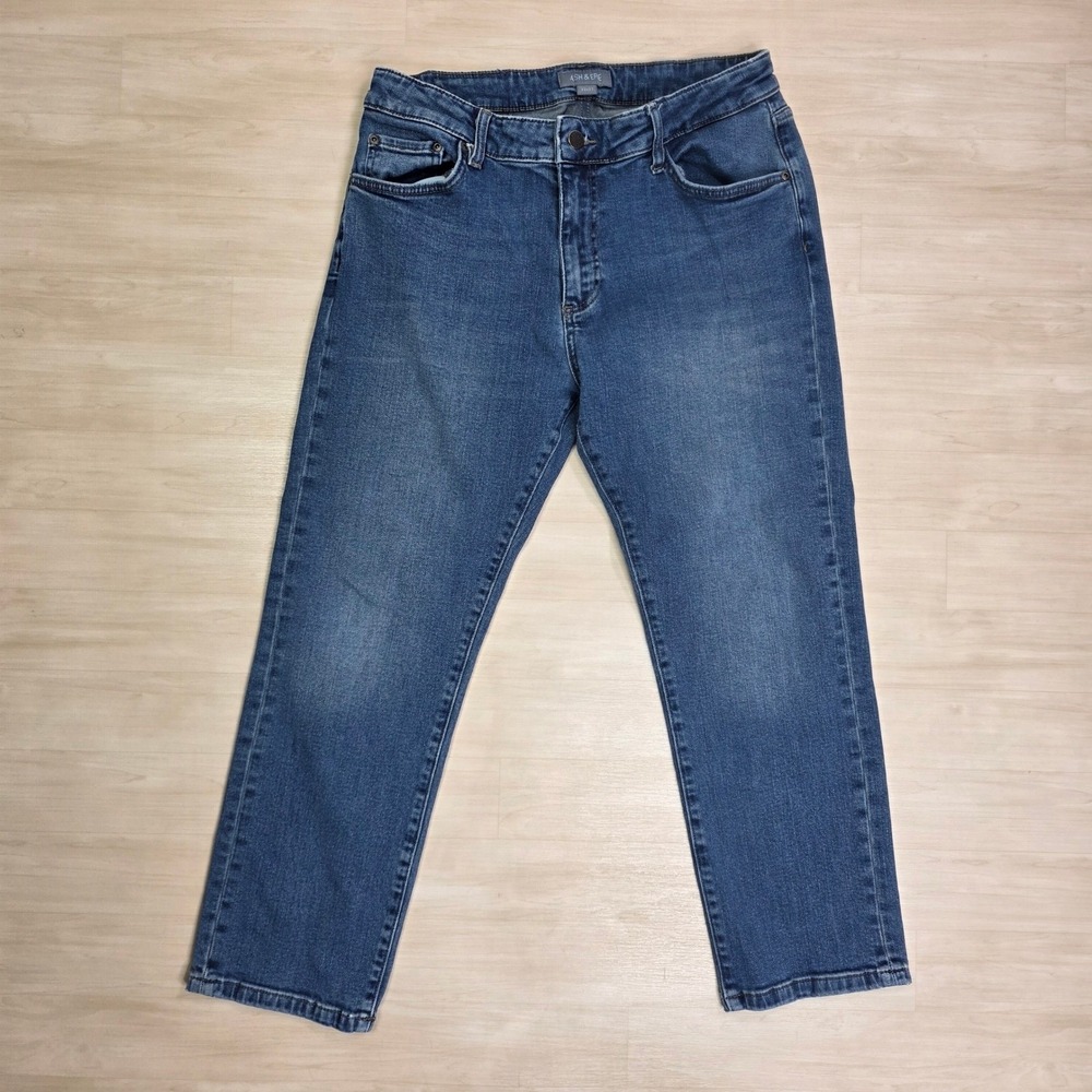 Ash & Erie Jeans Men's Size 30 x 25 Blue Straight Leg Stretch